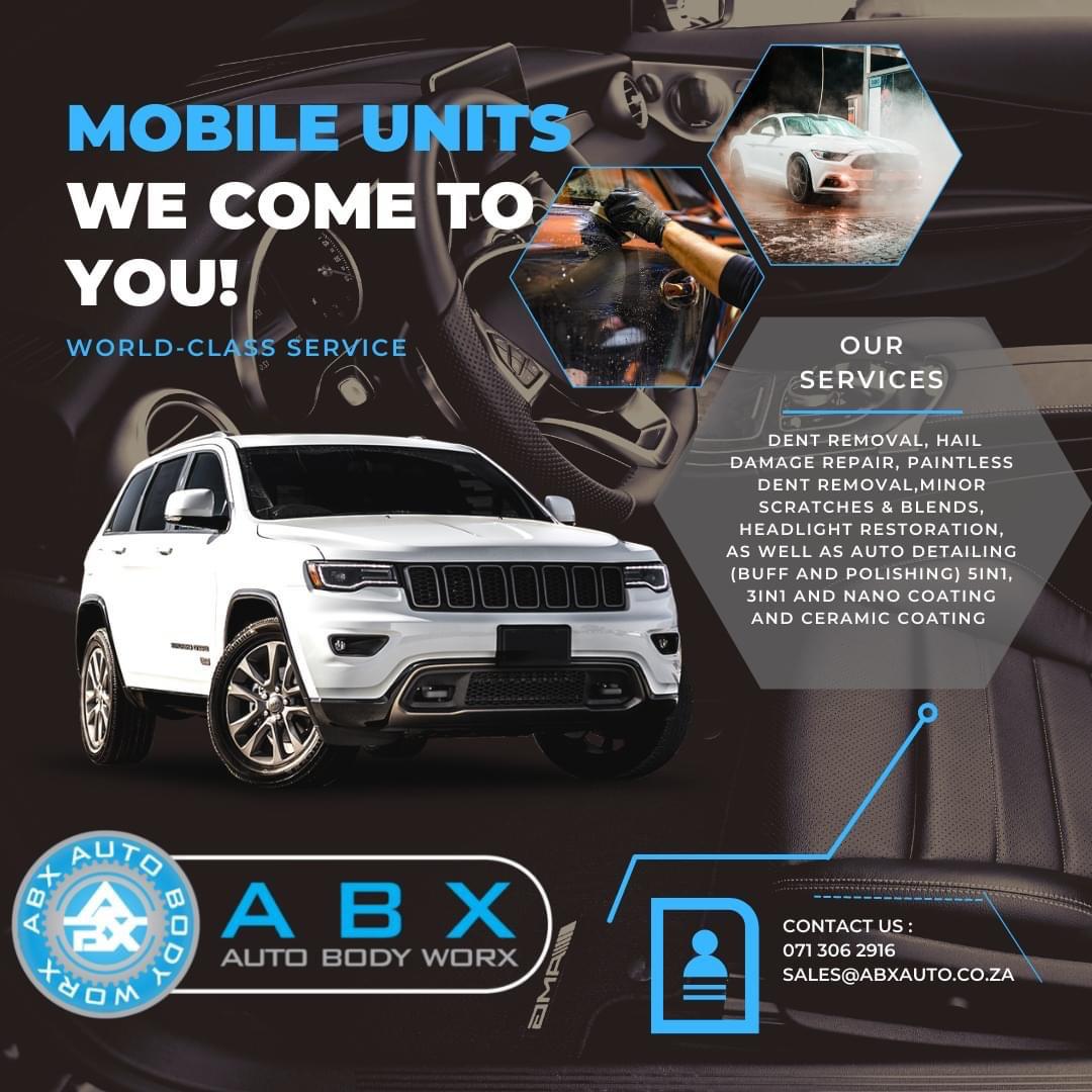 Auto Body Worx Mobile units